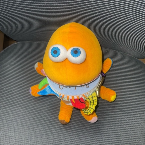 October The Octopus Plush Book Matthew Van Fleet Orange Multi Fold Out Pieces - Picture 3 of 14